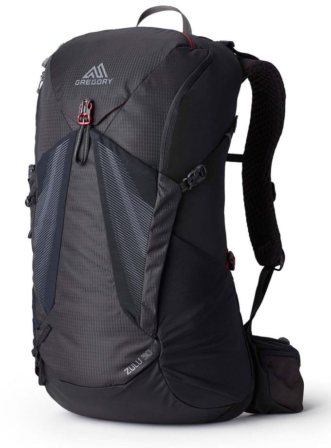 GREGORY wandelrugzak rugzak Zulu 30 RC Backpack Volcanic Black zwart