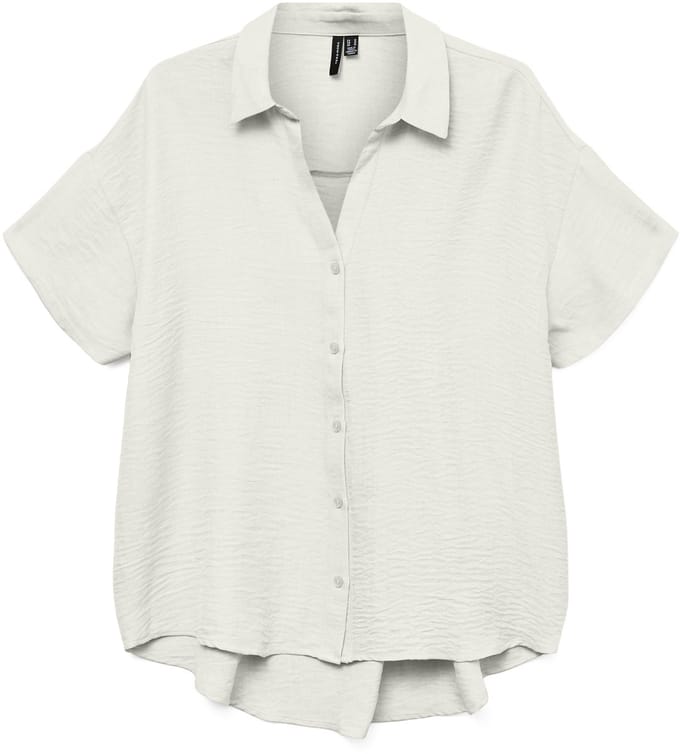 VERO MODA - VMMELANEY QUEENY SS SHIRT WVN - Dames - Blouses