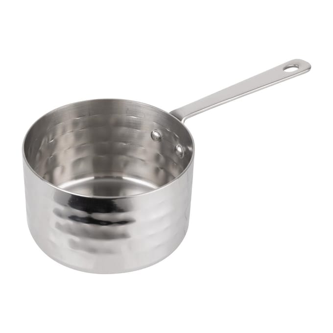 Olympia Tafelpresentatie Mini Steelpan Gehamerd 90mm