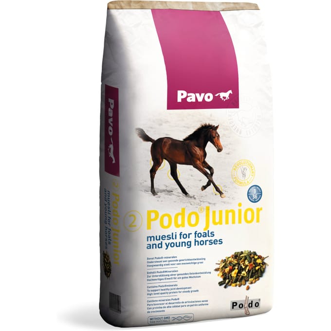 15kg Pavo Podo Junior paardenvoer