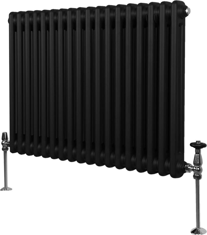 Traditionele 2 kolom radiator - zwart - 600x832mm - 15 jaar garantie