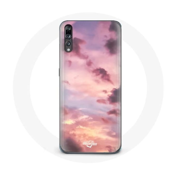 Coque pour Huawei p20 Fond de coucher de soleil