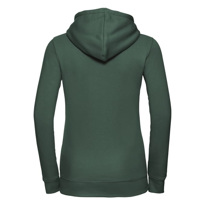 Russell Dames/Dames Authentic Hoodie (Fles groen)