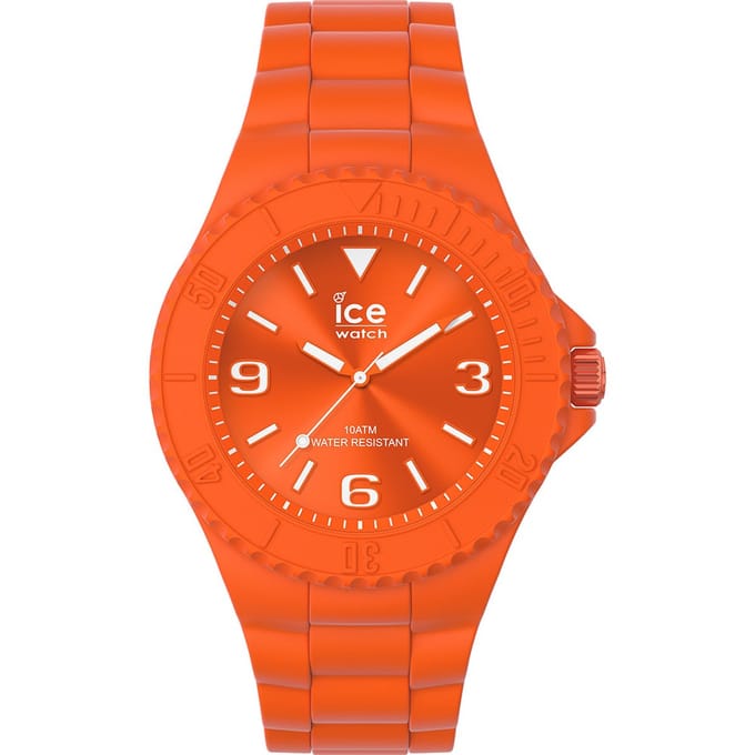 Ice Watch Ice Generation 019873 Horloge - Siliconen - Oranje - Ø 44 mm