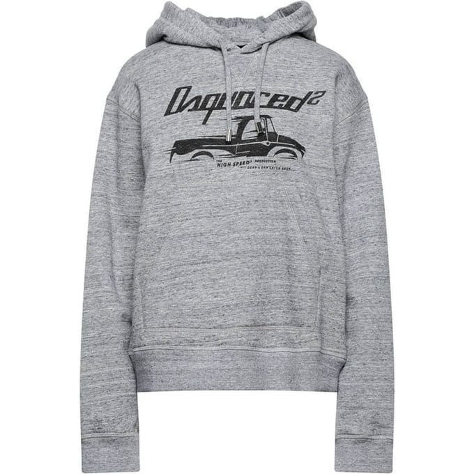 Dsquared² Grijze Katoenen Sweatshirt