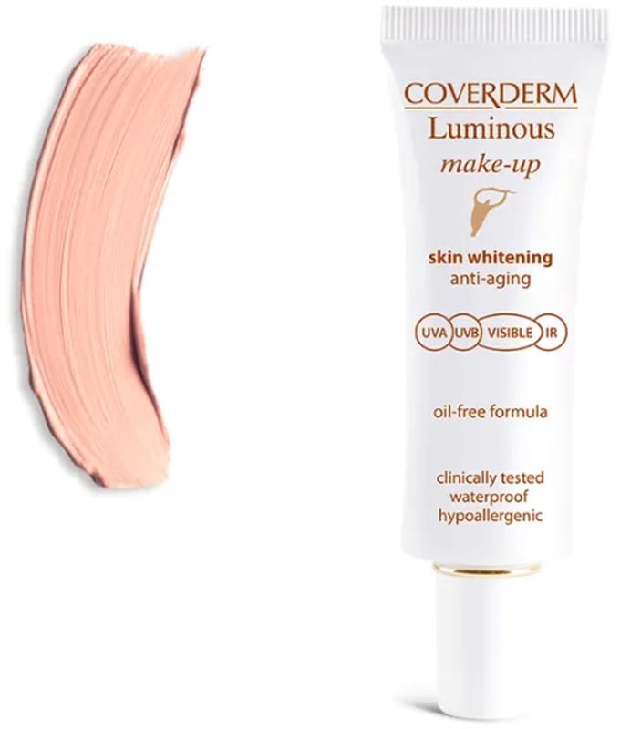 Coverderm Luminous Make-up SPF 50+ Nr. 11 Roos 30 ml
