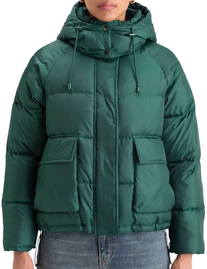 Scotch & Soda SHORT RIPSTOP PUFFER Dames Jas - Maat M