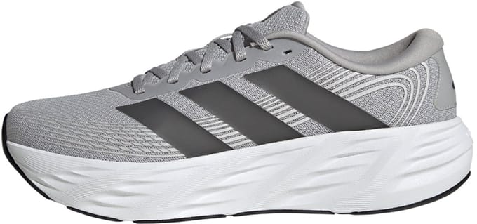 Adidas Galaxy Sneakers Heren - Grijs - Maat 48 - Mesh/Synthetisch