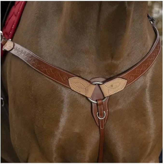Jachthalsband voor paarden Westride Two Tone