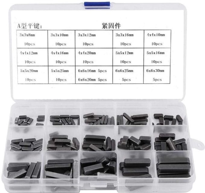 Allecto - Roestvrij Staal Ronde Eindigde Spie - 140Pcs Aandrijfas