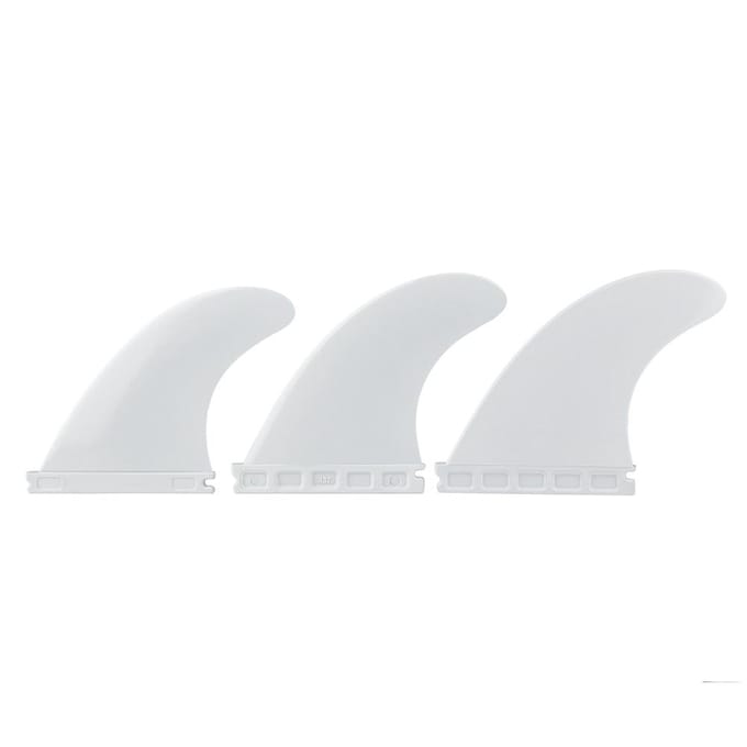 Tri Fin Thruster Set Nylon Kunststof Surfplank Vinnen FCS Vinnen Surfplank G5 white