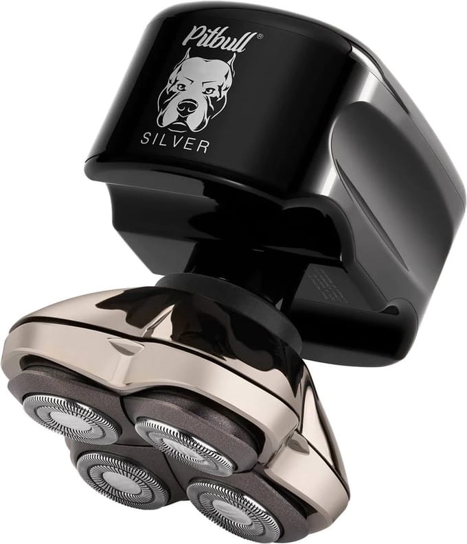 Skull Shaver® Silver PRO Head and Face Shaver