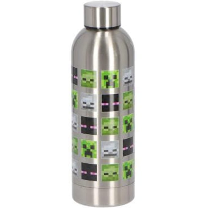 Minecraft roestvrijstalen drinkfles 500ml Drinkflessen