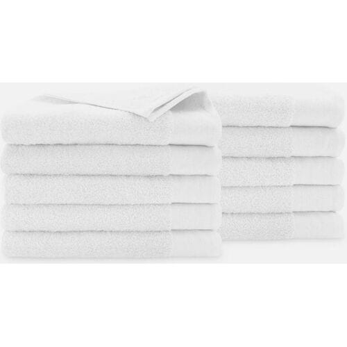 Walra Badhanddoek - Soft Cotton - Set van 10 - Hotel Kwaliteit - 100% katoen - 550 g/m² - 70x140 cm - Wit