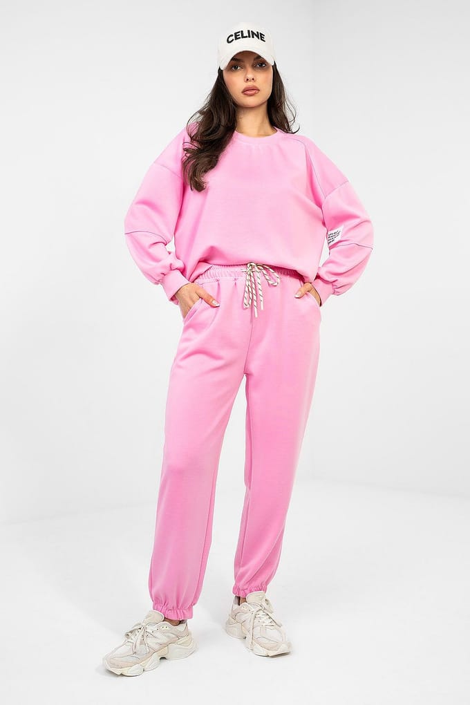 Alvera Lounge Set - Roze / One Size