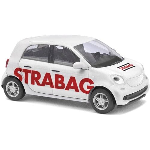 Busch 49562 H0 Auto Smart Forfour 14, Strabag