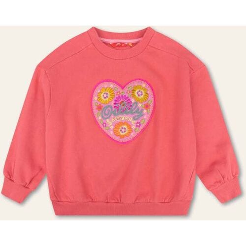 Oilily Hooray Sweater- maat110/5yr Holly Berry