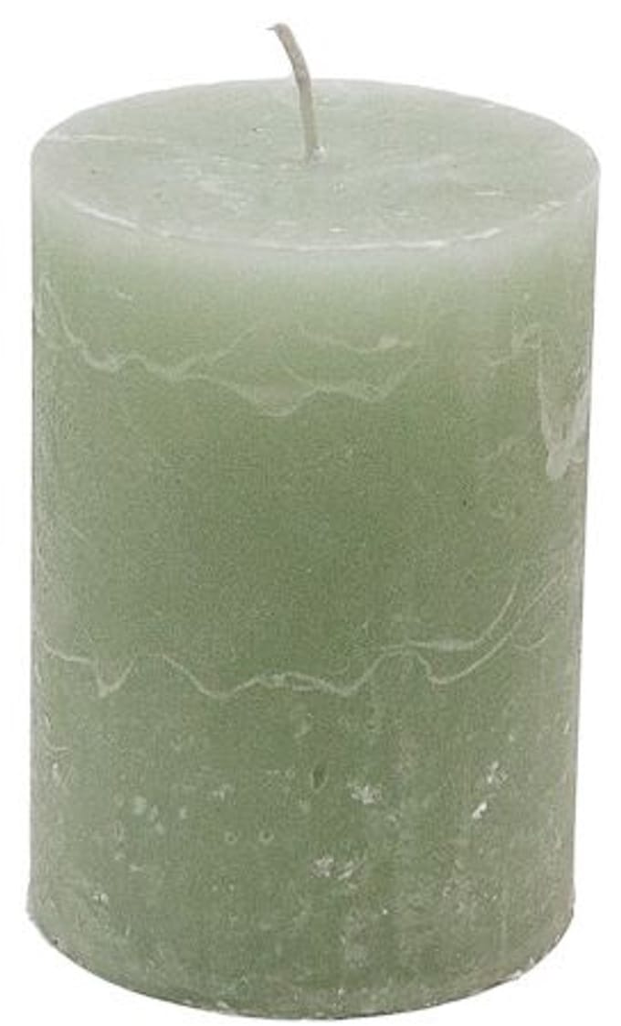 Stompkaars - stompkaars | light green | ø7x10 cm - groen - ø7x10x