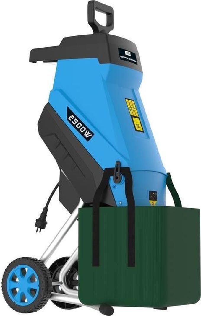 Güde Hakselaar elektrisch 2501 - max.  Ø45 mm - 45L opvangzak - 2500W