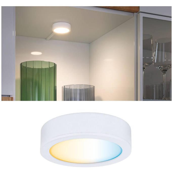 Clever Connect LED-spot Disc Tunable White 2,1W Wit mat