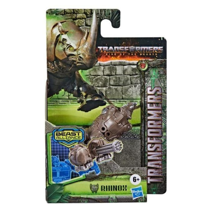 Hasbro Transformers - Transformers: Rise Of The Beasts Beast Alliance Battle Masters Rhinox 8 cm Actiefiguur - Multicolours