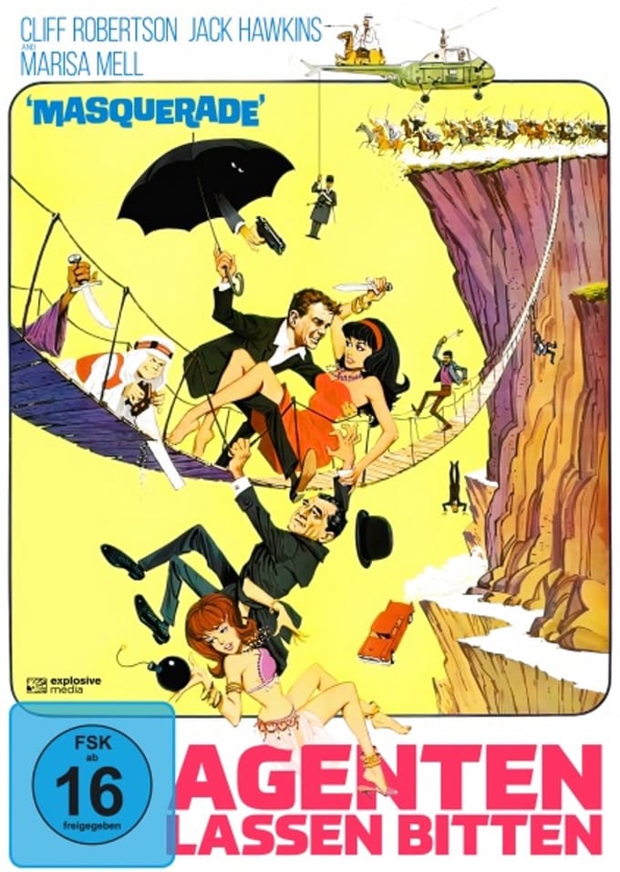 PLAION Agenten lassen bitten DVD Duits, Engels