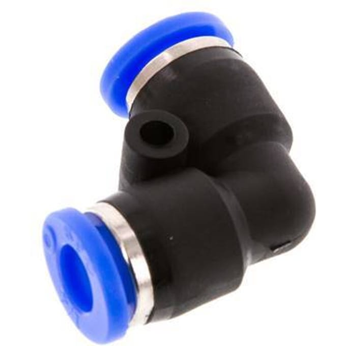 1/4'' 90 graden L-verbinding PBT Insteekfitting NBR [2 Stuks]
