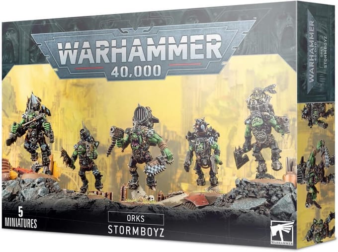Warhammer 40k Orks Stormboyz Miniatuur Set (2018)