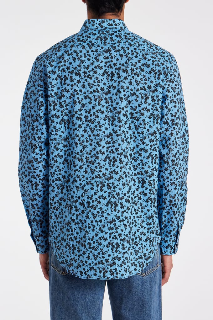 Paul Smith S/c Regular Fit Shirt Light Blue Größe: S | Casual hemden Outlet | Herren | Blau