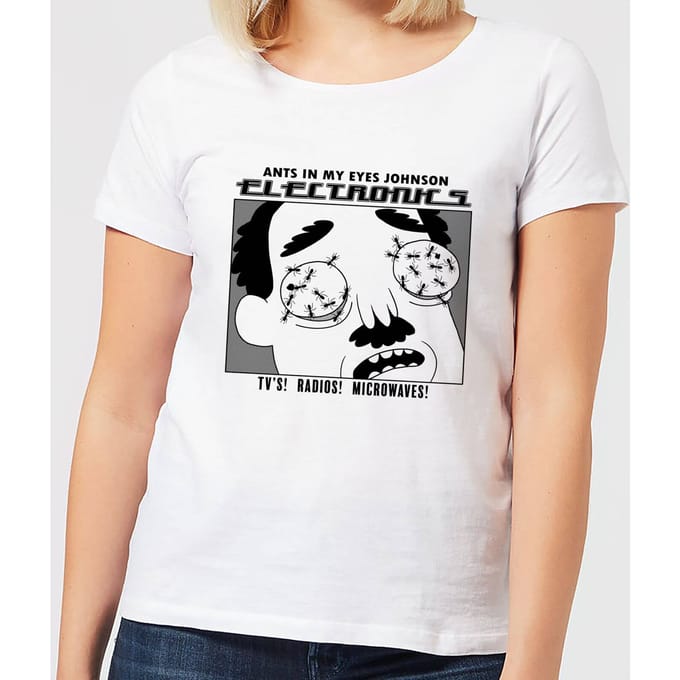 Rick and Morty Ants In My Eyes Dames T-shirt - Wit - M