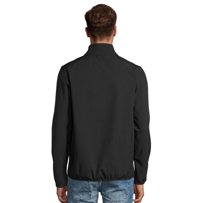 SOLS Heren Radian Soft Shell Jacket (Zwart)