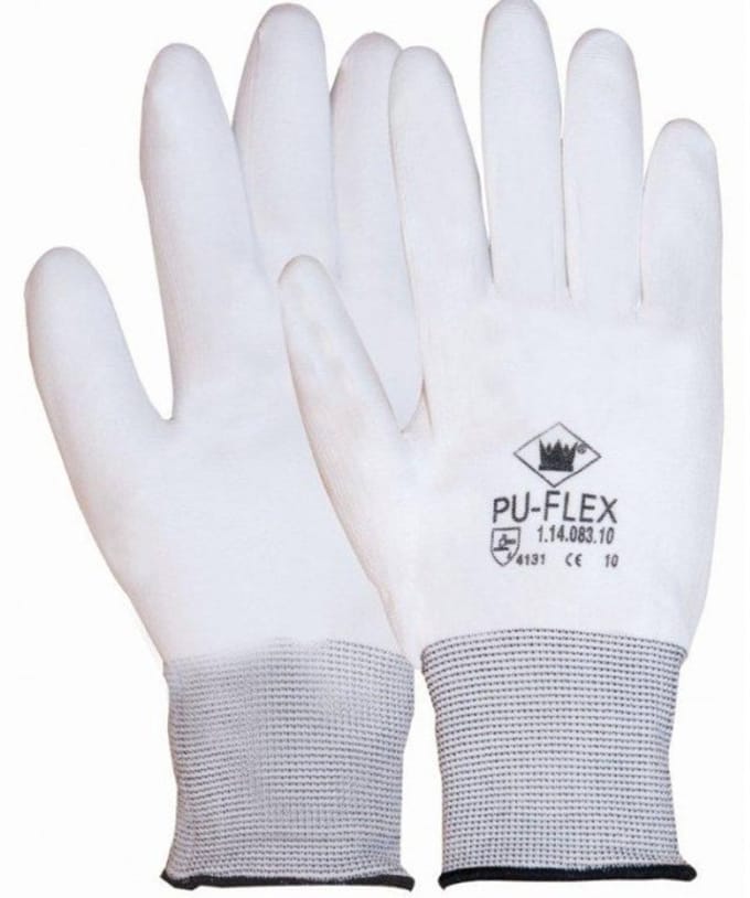 OXXA PU-Flex 14-083 handschoen XXL Oxxa - Wit/blauw - Polyurethaan - EN 388:2016