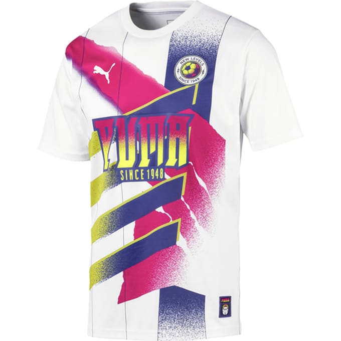 Puma Retro T-shirt Wit K001