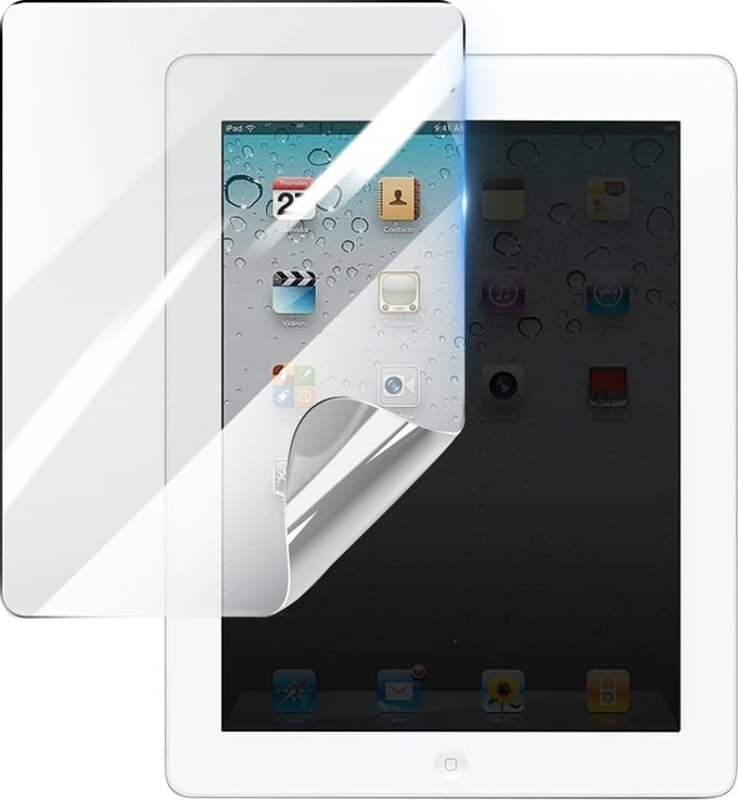 3mk, Geschikt voor iPad 2, Schokbestendige Hydrogel Screenprotector, Transparant