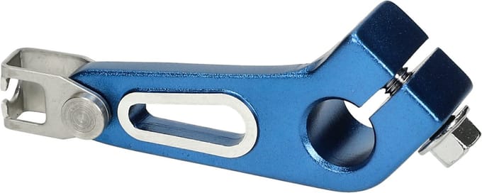 Mezoly koppelingsarm Derbi schakel blauw