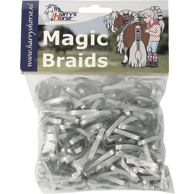 Elastisch paardenverband Harry's Horse Magic braids, zak