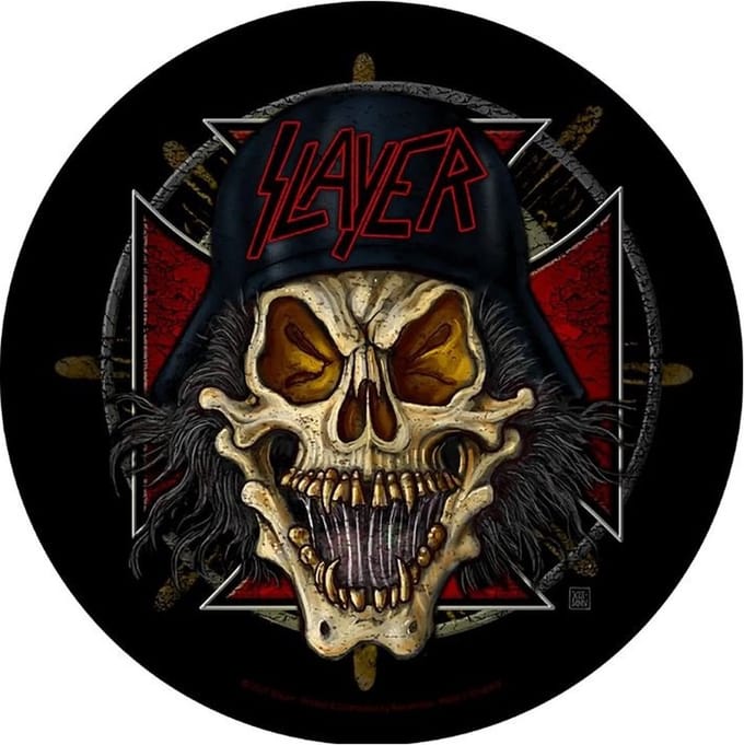 Razamataz Slayer Wehrmacht Backpatch - Officieel band merchandise - 29 cm