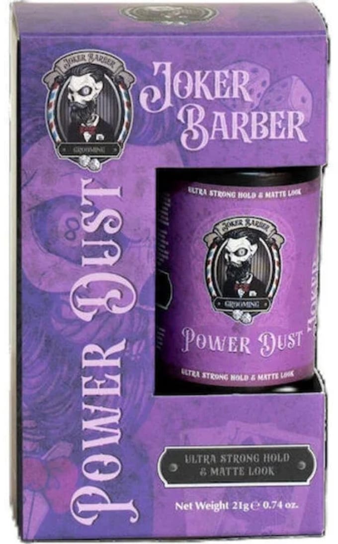 Joker Barber Power Dust - 21gr - Ultra Strong Hold & Matte Look