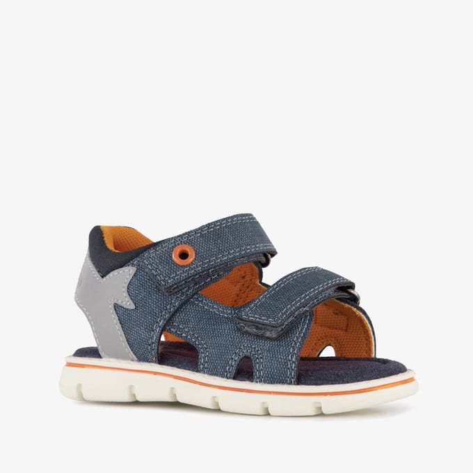 Blue Box jongens sandalen met haai blauw - Maat 21