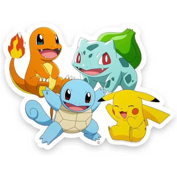 Wandlamp Teknofun Pokemon Pikachou Starters