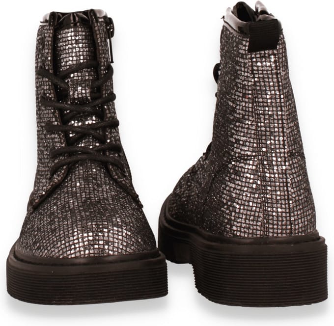 Mode-mania Meisjes Bottine | Zwart | Maat: 35