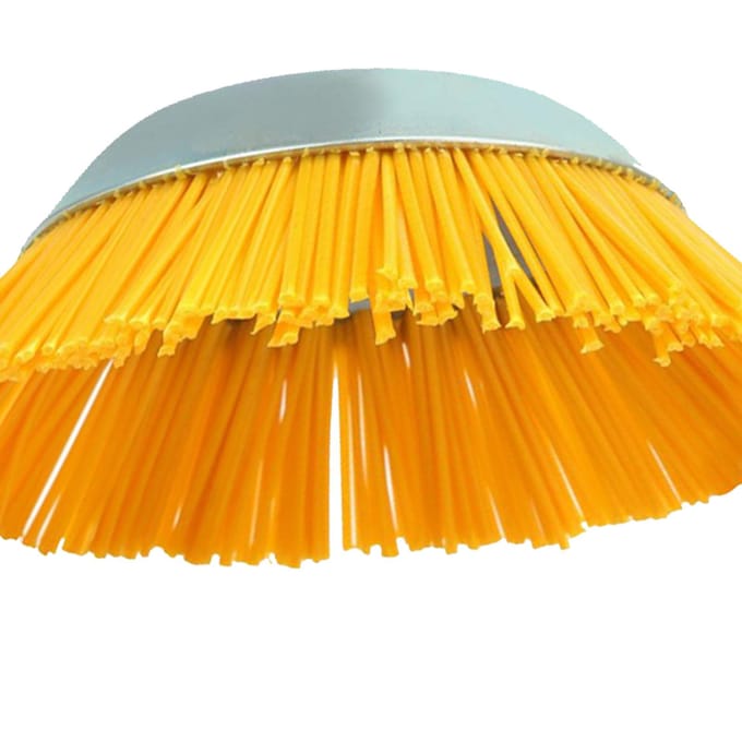 Brosse de désherbage en nylon 8 pouces Trou 25,4 mm Haute dureté Résistant aux chocs Tête de coupe-herbe