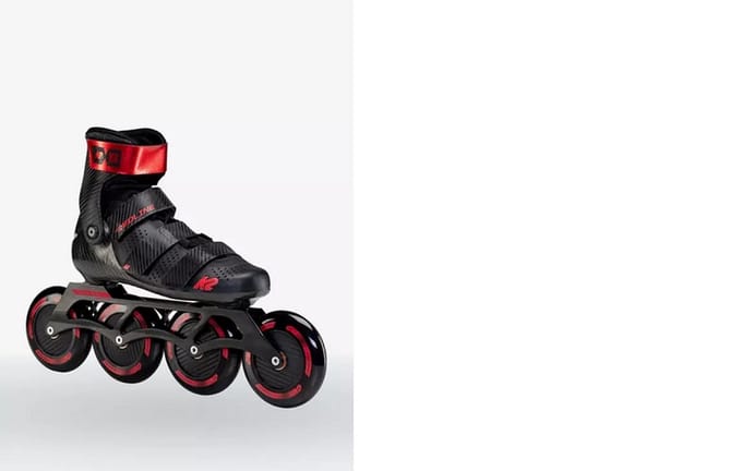 K2 Skate Redline 125 Inline Skates Rood,Zwart EU 45 Man,Vrouw