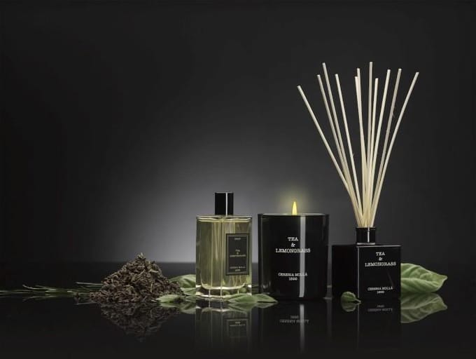 Cereria Molla 1899, - geurstokjes - Tea and Lemongrass -100ml