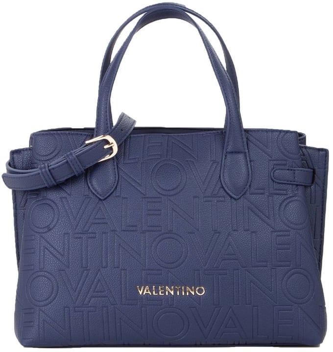 VALENTINO Schoudertas Handtas Pansy Shopping Bag Blu Donkerblauw