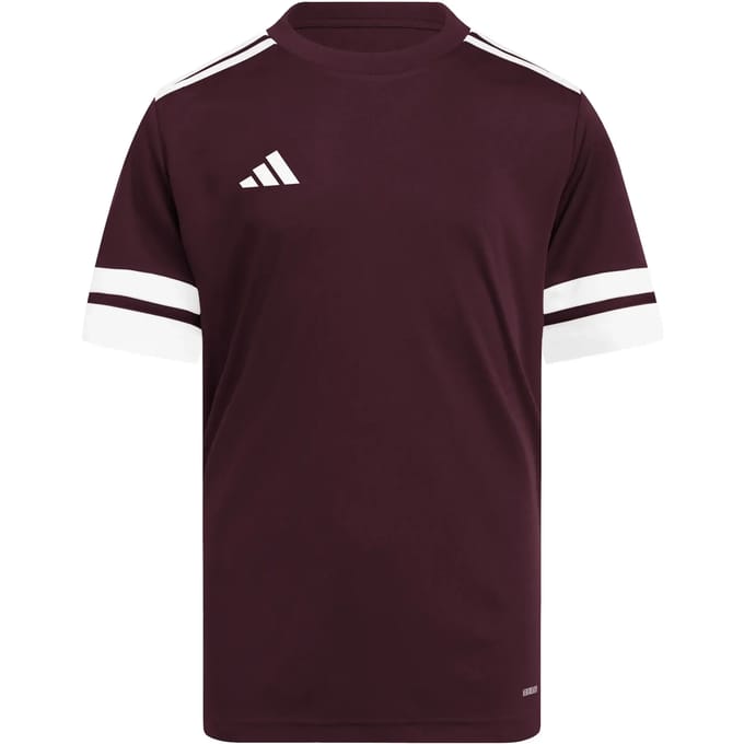 adidas T-shirt Kinderen Squadra 25 Bordeauxrood - Maat 128cm