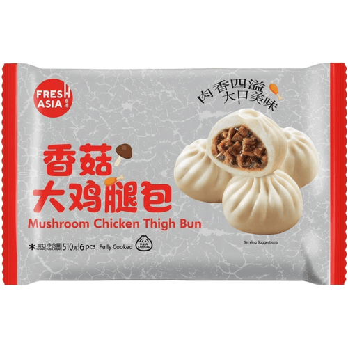FRESHASIA FRESH ASIA Shiitake Kippenbout Broodje 510g