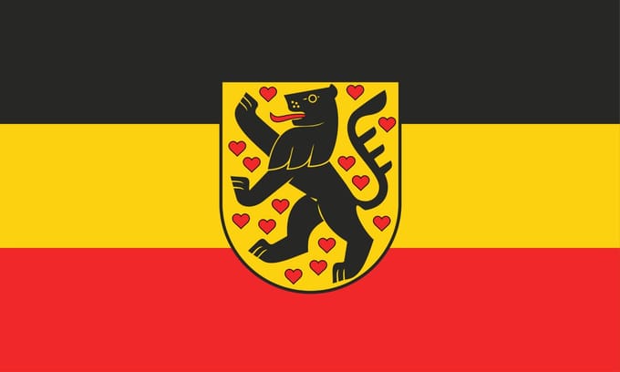 Vlag Weimar 100x150cm