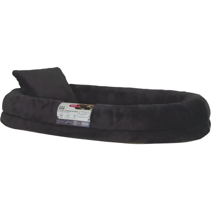 Ovale hondenbed met kussen Zolux
