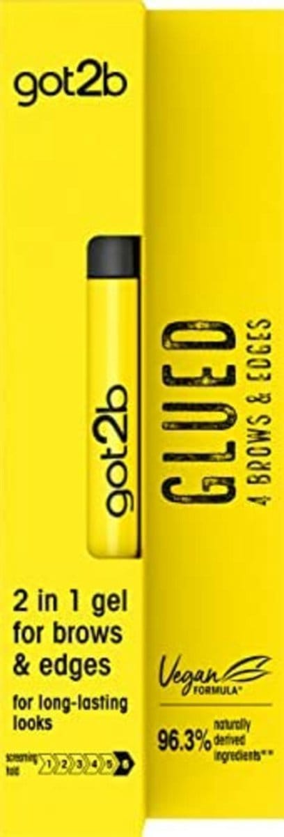6x Got2b Glued 4 Brows & Edges Gel 16 ml